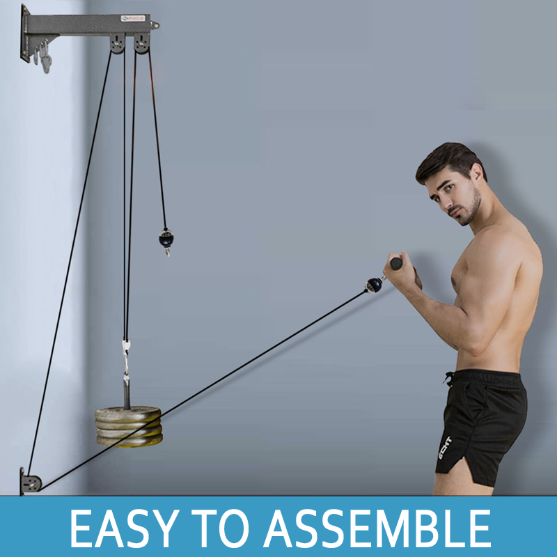 Home Gym Cable - Sistema de polea de gimnasio montado
