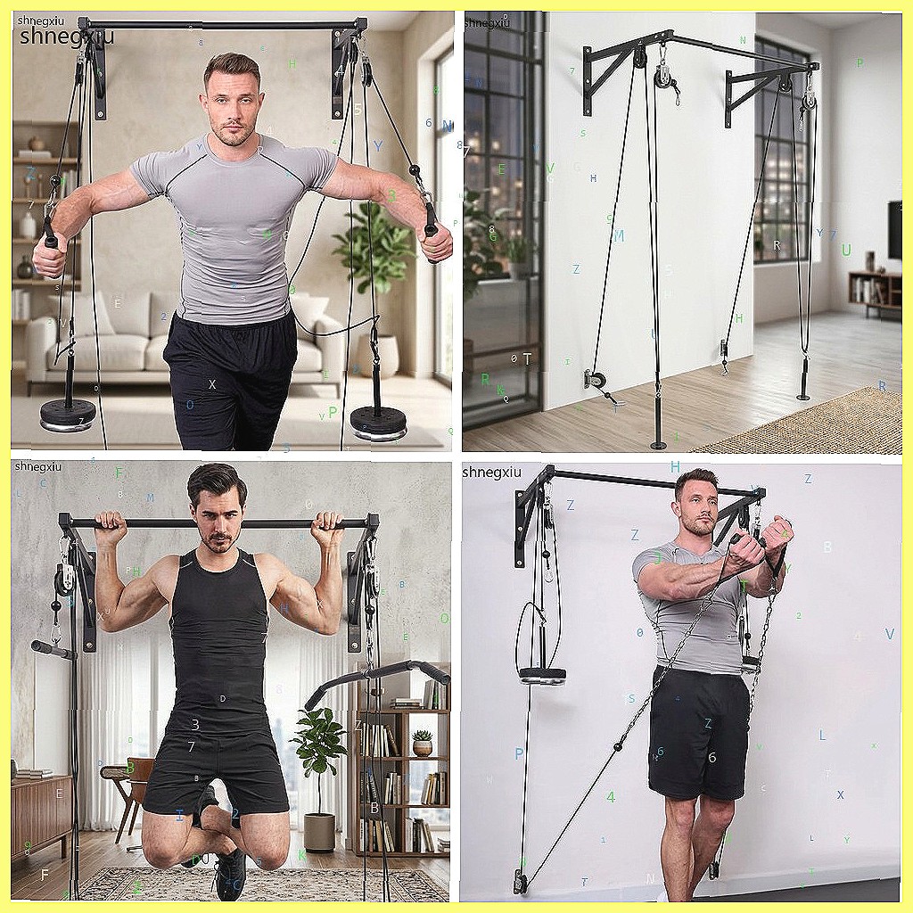 Home Gym Equipment Diy - Sistema de Poleas de Fitness DIY