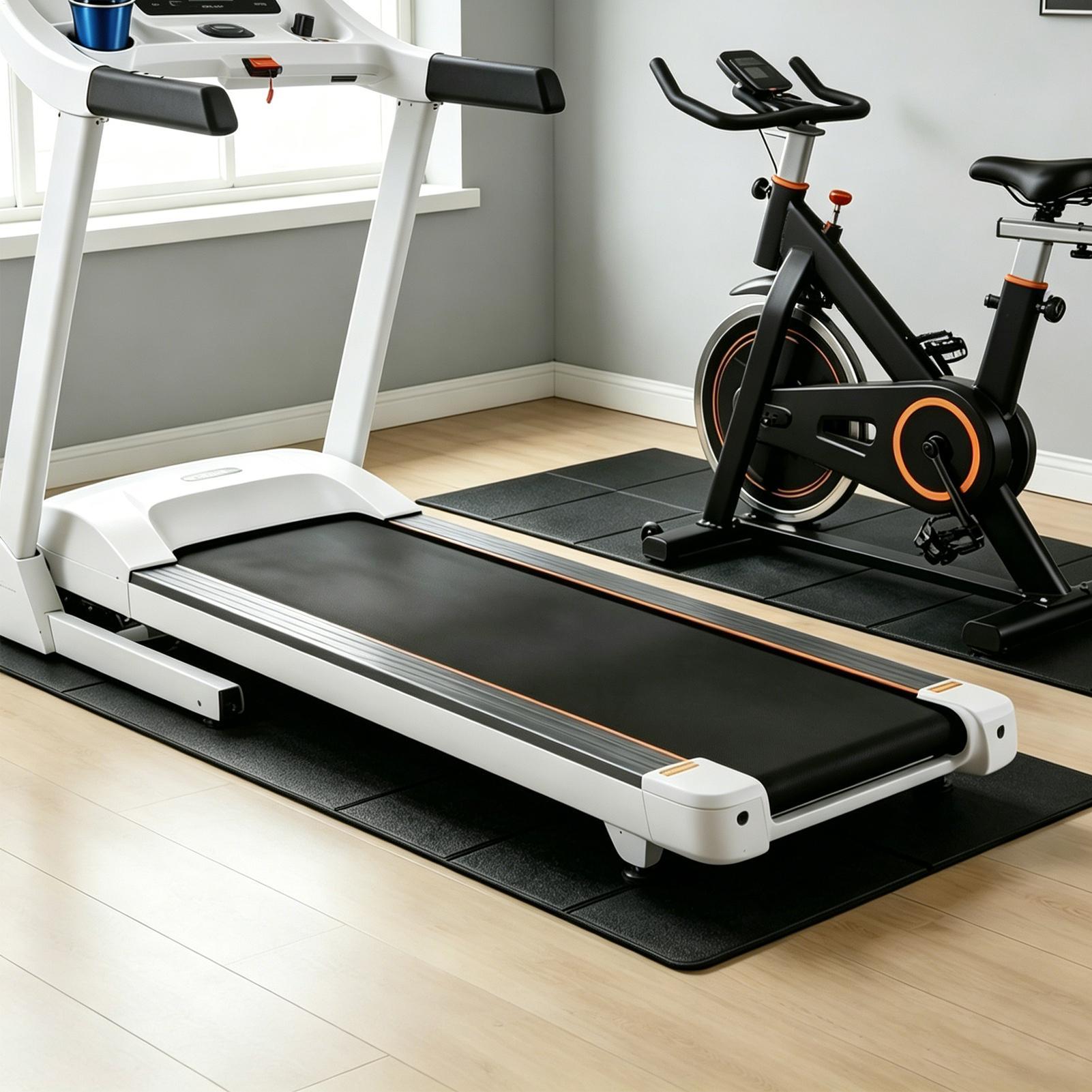 Home Gym Leg - Almohadillas para cinta de correr, antideslizantes,