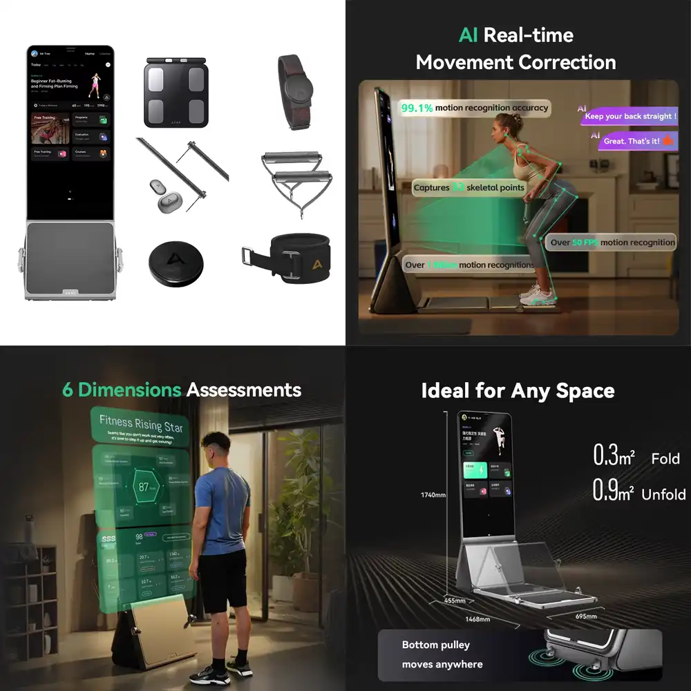 All In One Gym Home Equipment - AEKE K1 Equipo de Gimnasio Doméstico