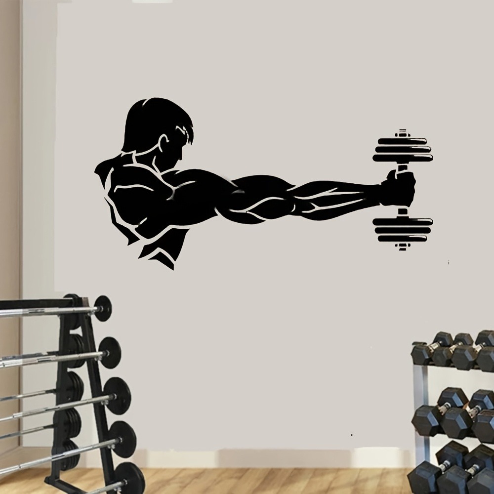 Home Gym Interior Design - Pegatinas de vinilo para decoración del