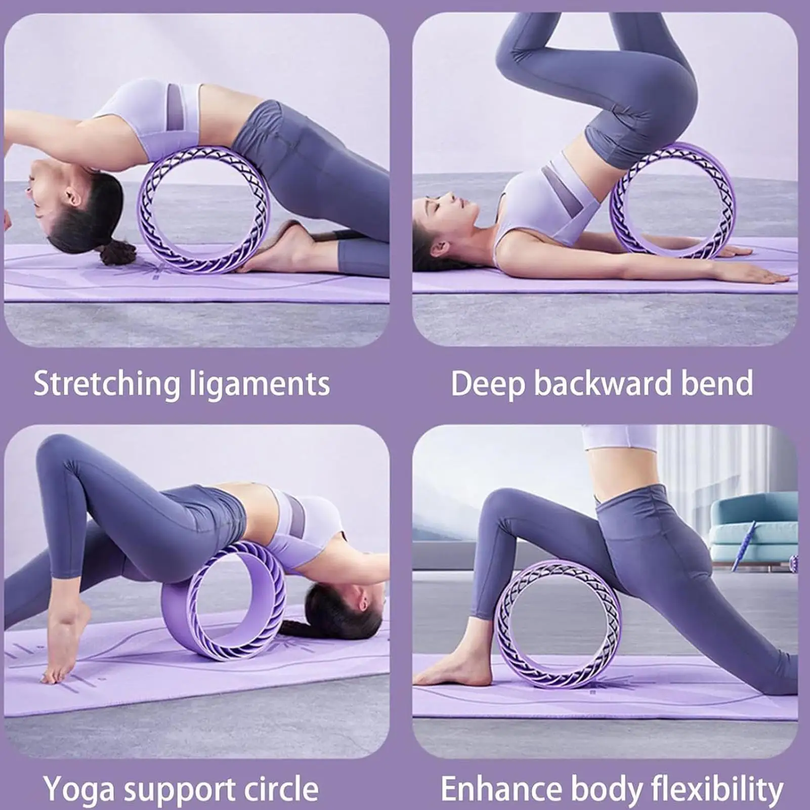 Home Gym Daily Routine - Rodillo de ejercicio de espuma antideslizante,