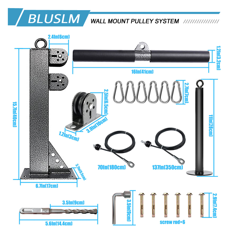 Sistema de polea de gimnasio m - Home Gym Cable reseña y precio