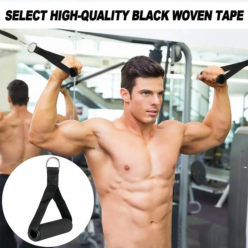 Manijas de banda de resistenci - Home Gym Cable reseña y precio
