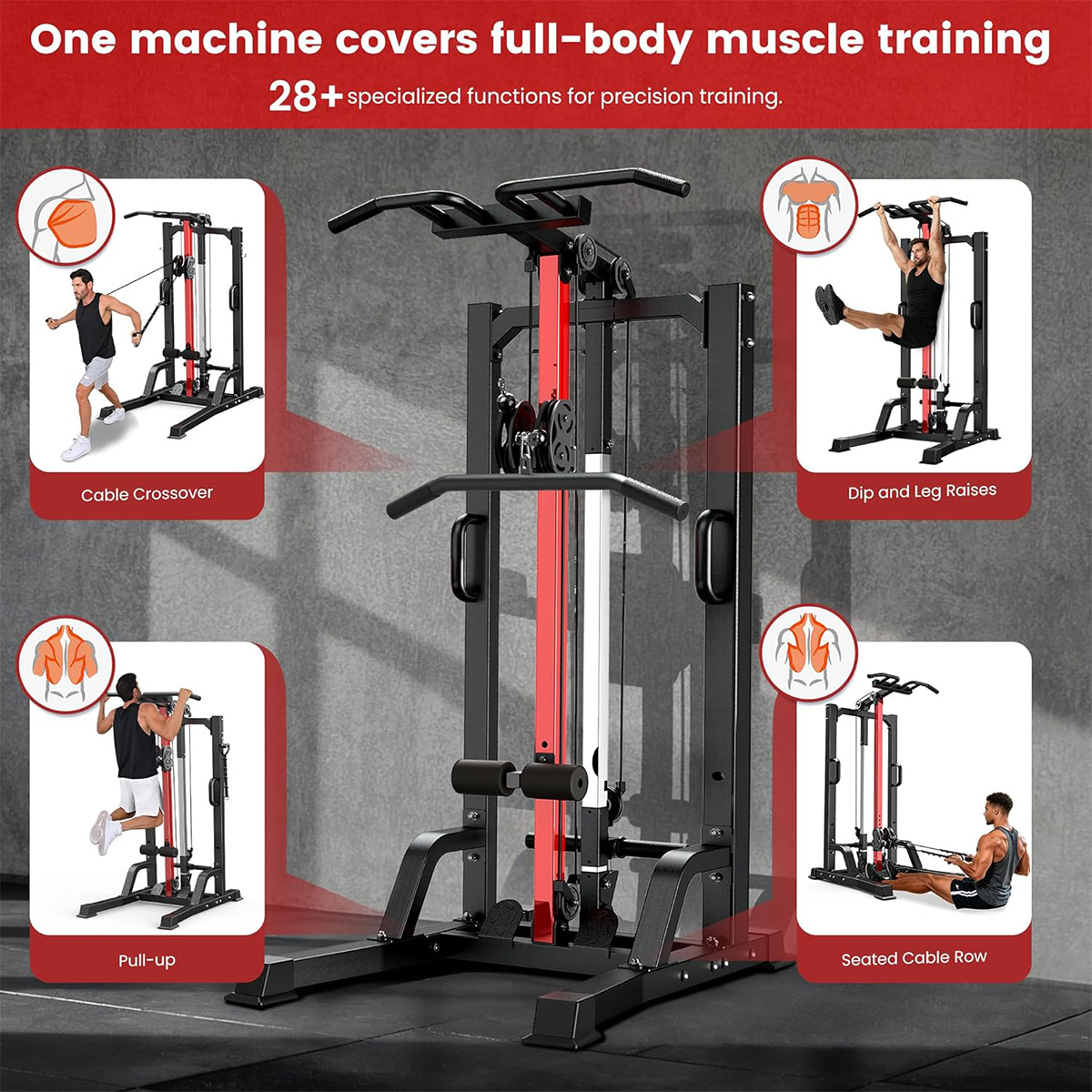 Máquina de Gimnasio Pooboo par - Home Gym Leg reseña y precio