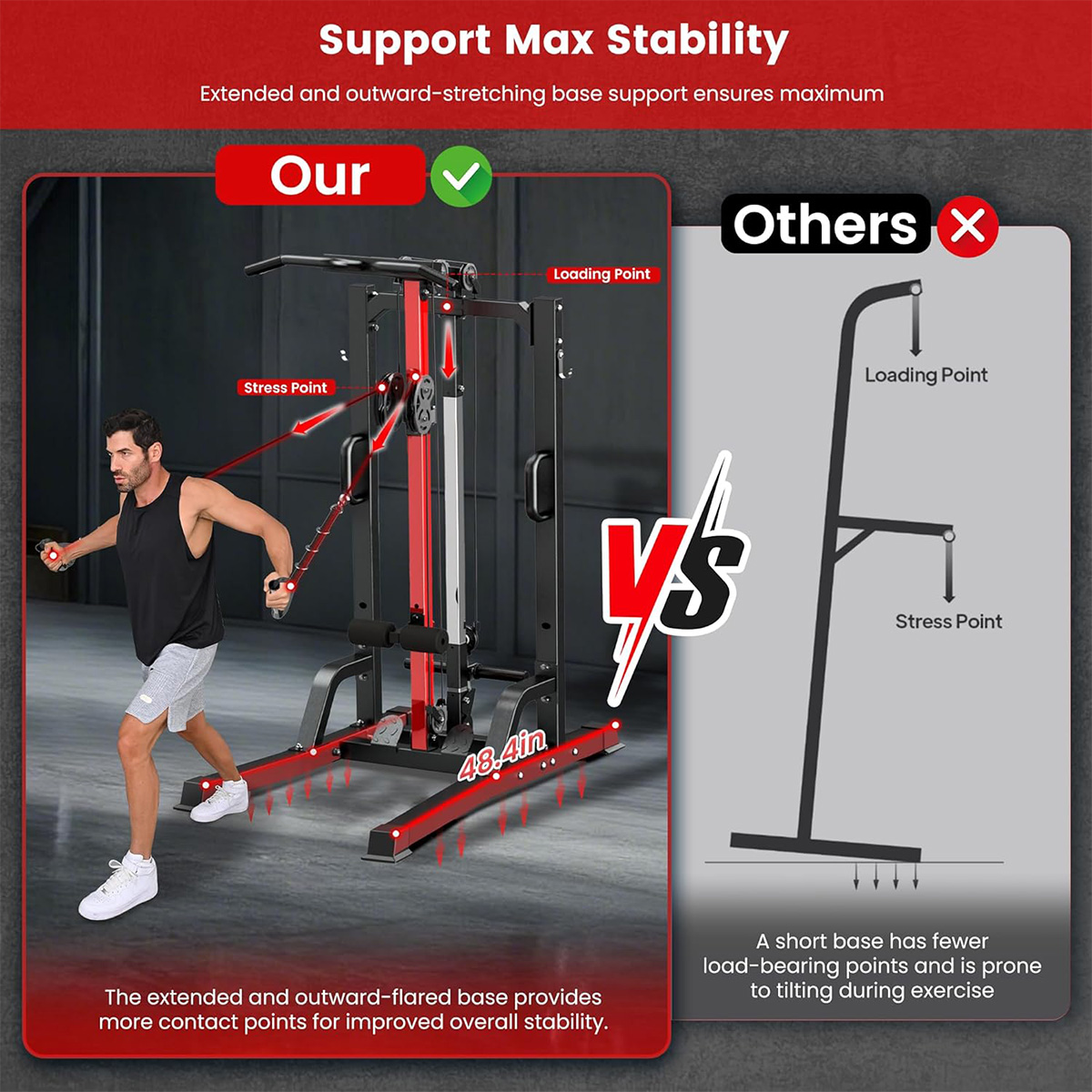 Máquina de Gimnasio Pooboo par - Home Gym Leg reseña y precio