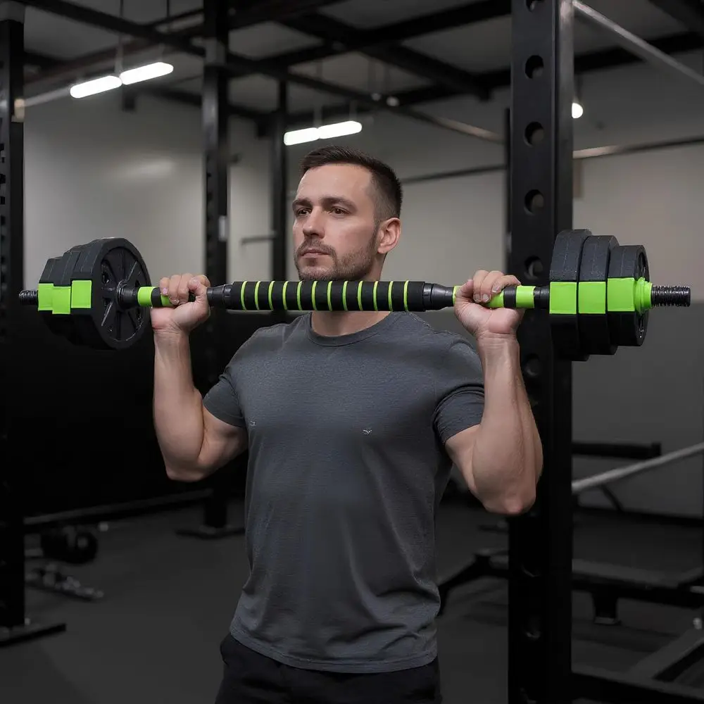 Juego de Mancuernas Ajustables - All In One Gym Home Equipment reseña y precio
