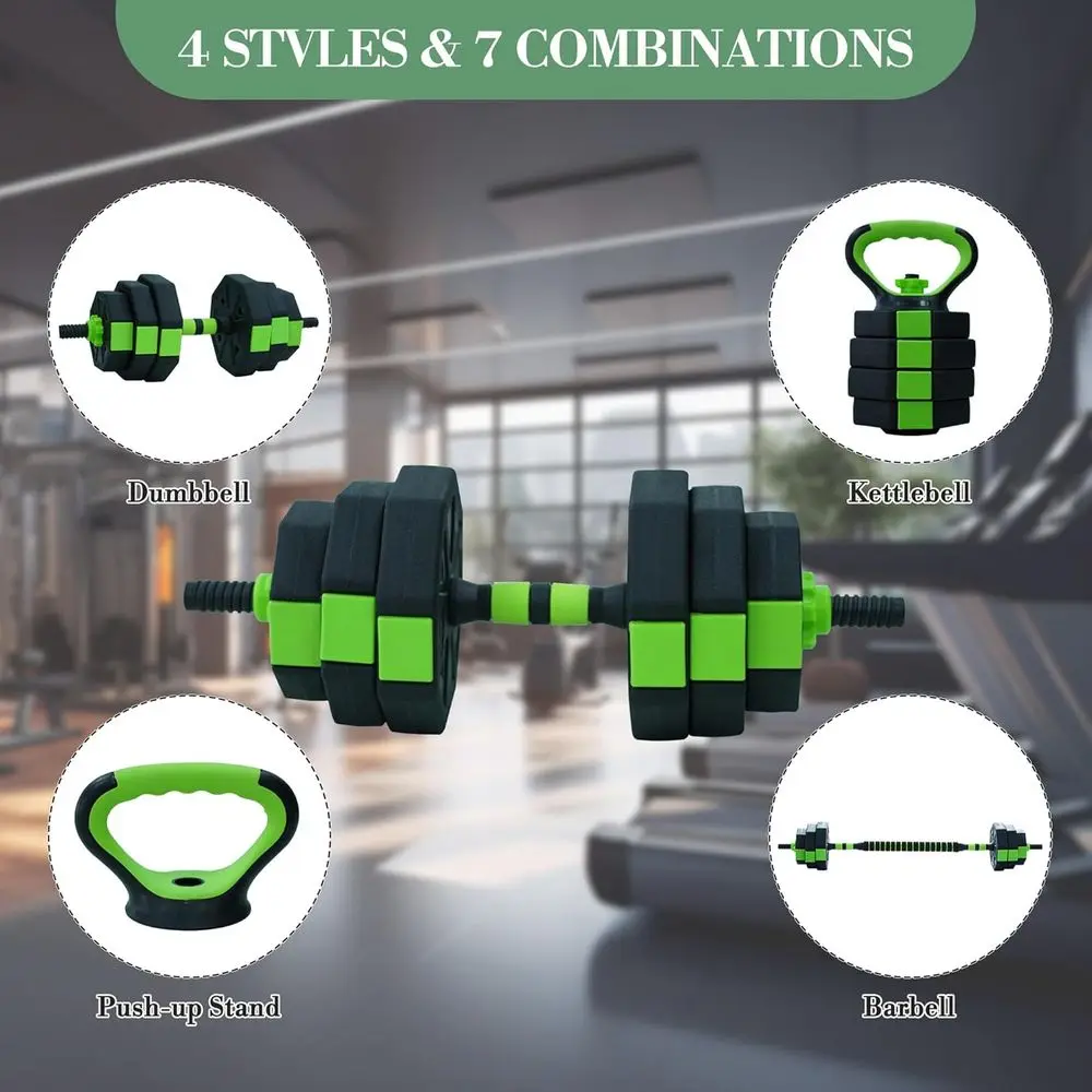 Juego de Mancuernas Ajustables - All In One Gym Home Equipment reseña y precio