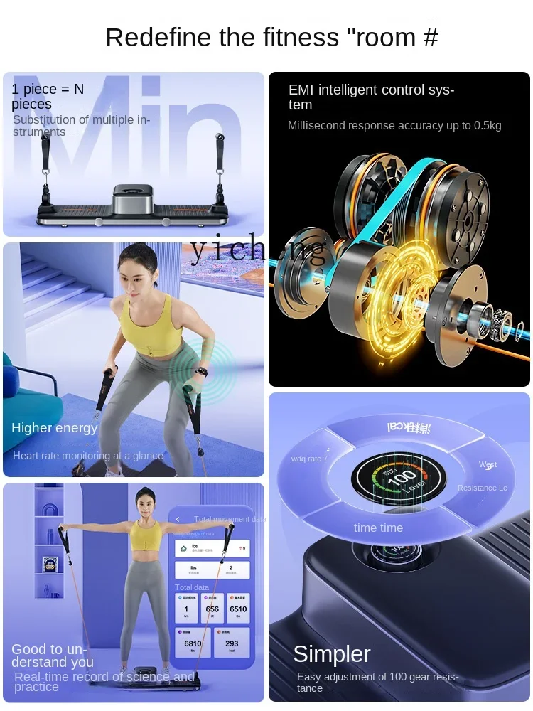 Estación de ejercicio eléctric - All In One Gym Home Equipment reseña y precio