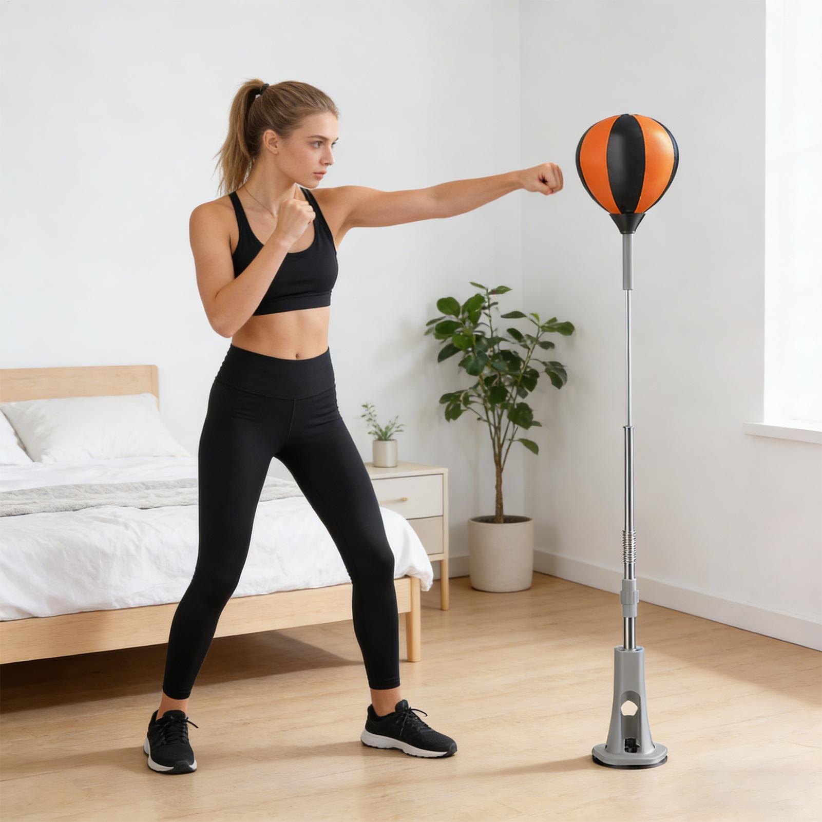 Saco de boxeo con soporte, bas - Home Gym Trainer reseña y precio