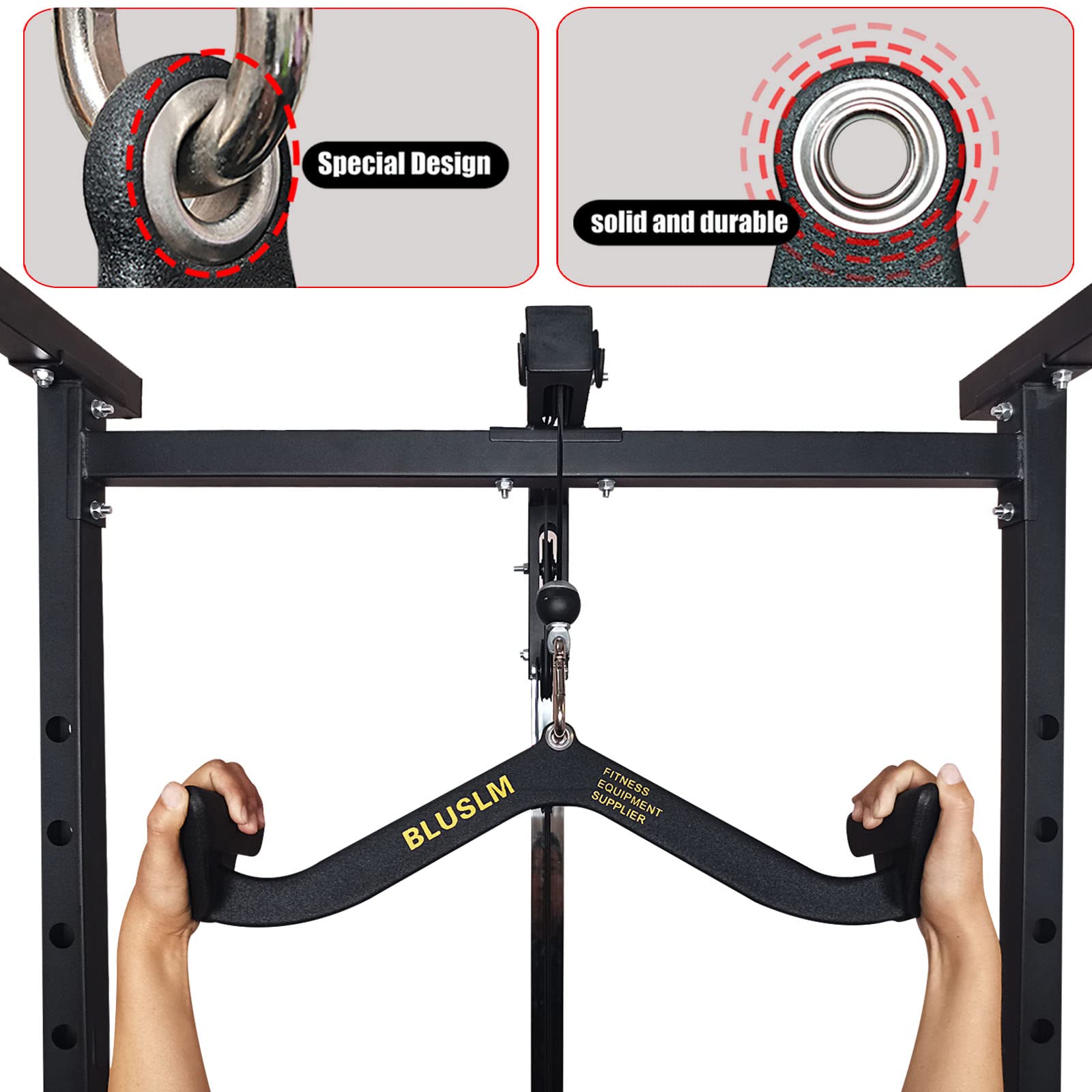 Empuñadura extraíble Lat para  - Home Gym Cable reseña y precio