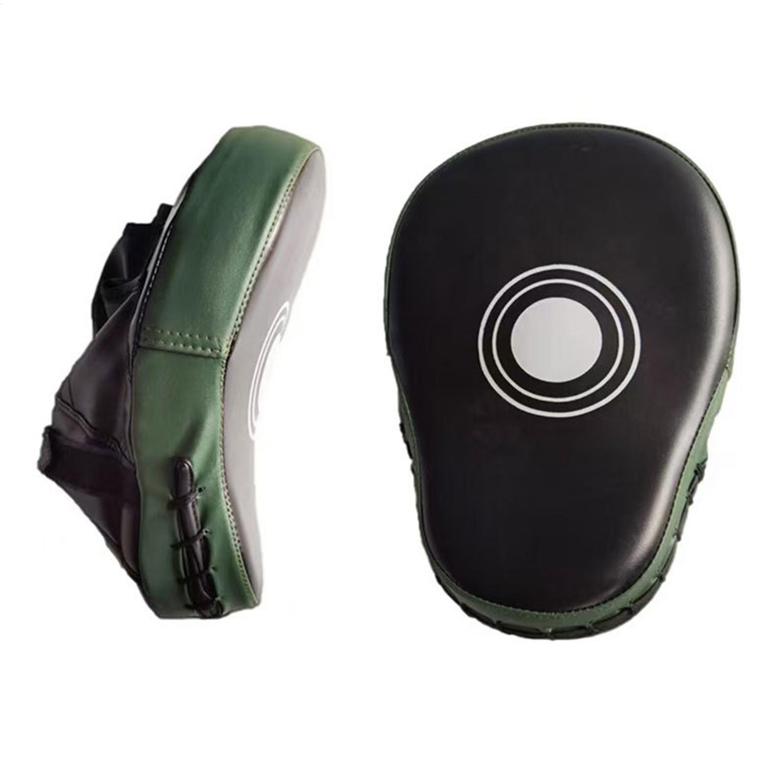 Almohadillas de boxeo de cuero - Home Gym Daily Routine reseña y precio