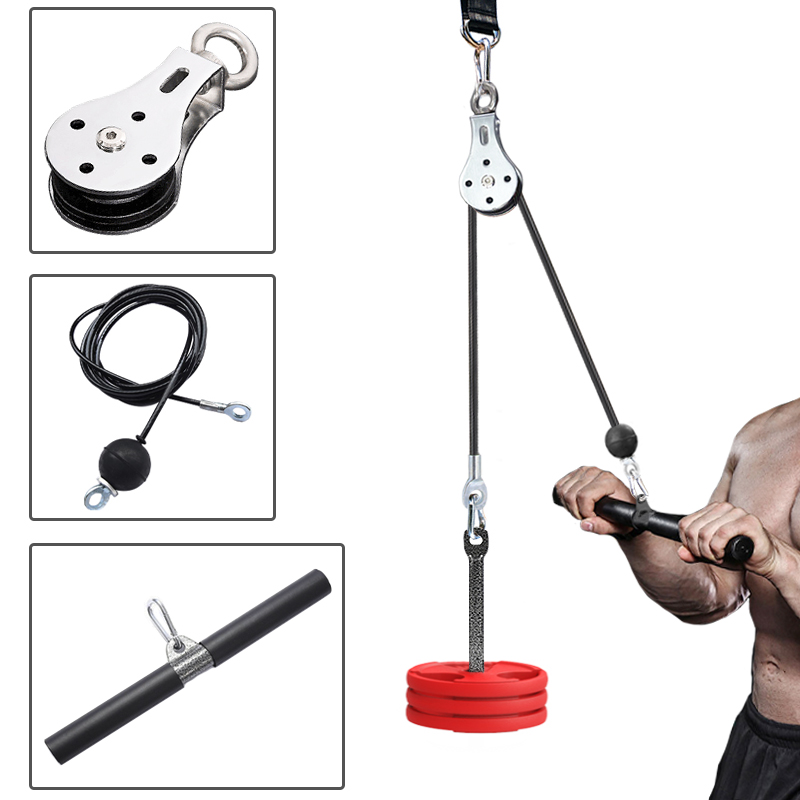 Gimnasio Fitness DIY polea Cab - Home Gym Equipment Diy reseña y precio