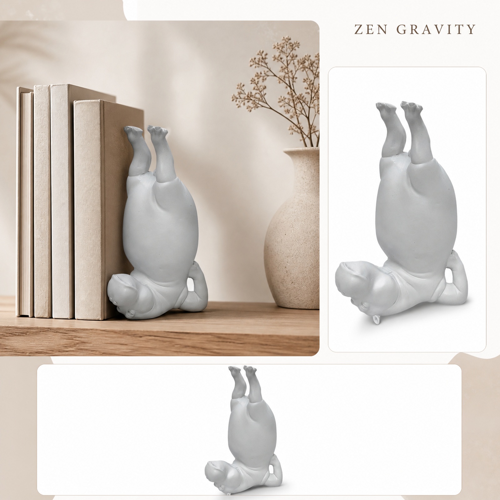 Figura de resina de hipopótamo - Home Gym Zen reseña y precio