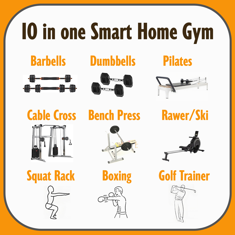 Equipo de gimnasio en casa tod - All In One Gym Home Equipment reseña y precio