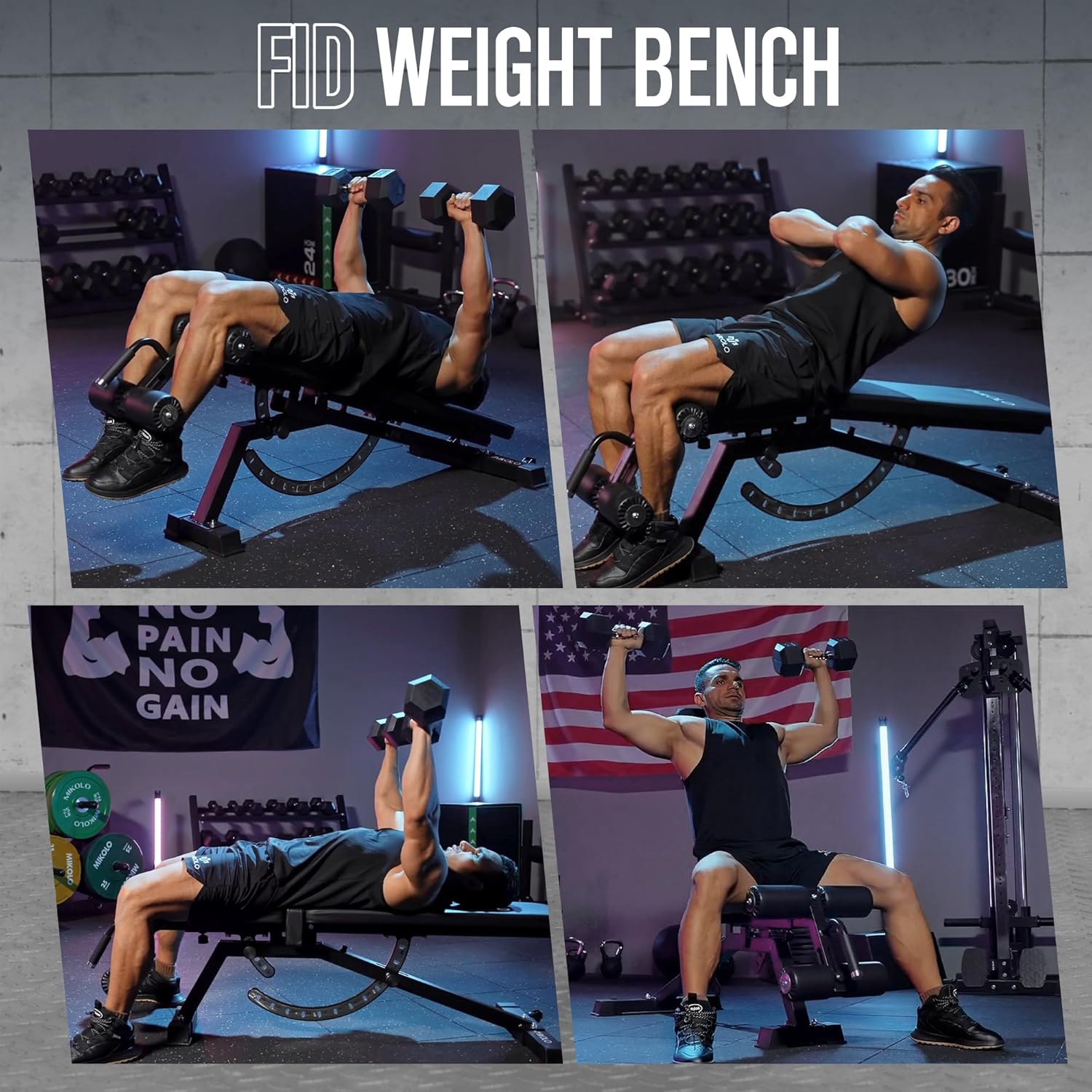 Banco de Pesas para Gimnasio e - Home Gym Leg reseña y precio