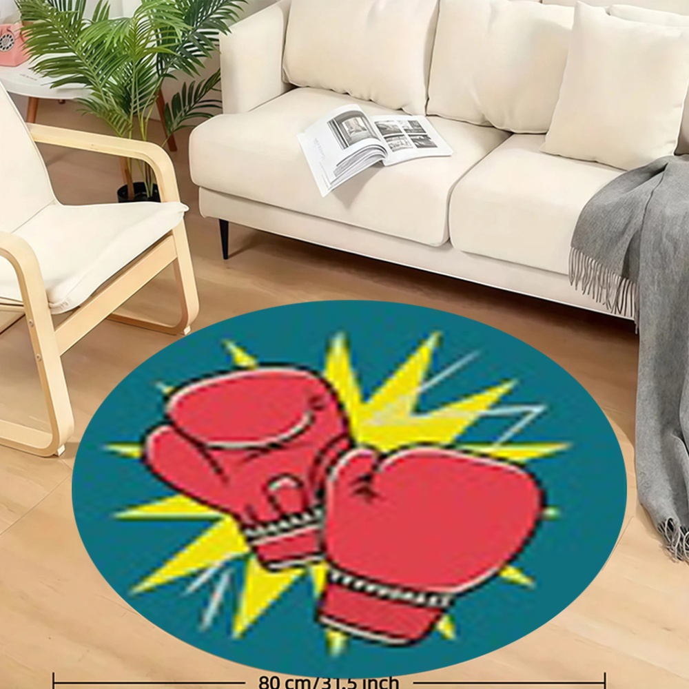 Alfombra Redonda con Diseño de - Home Zone Gym reseña y precio