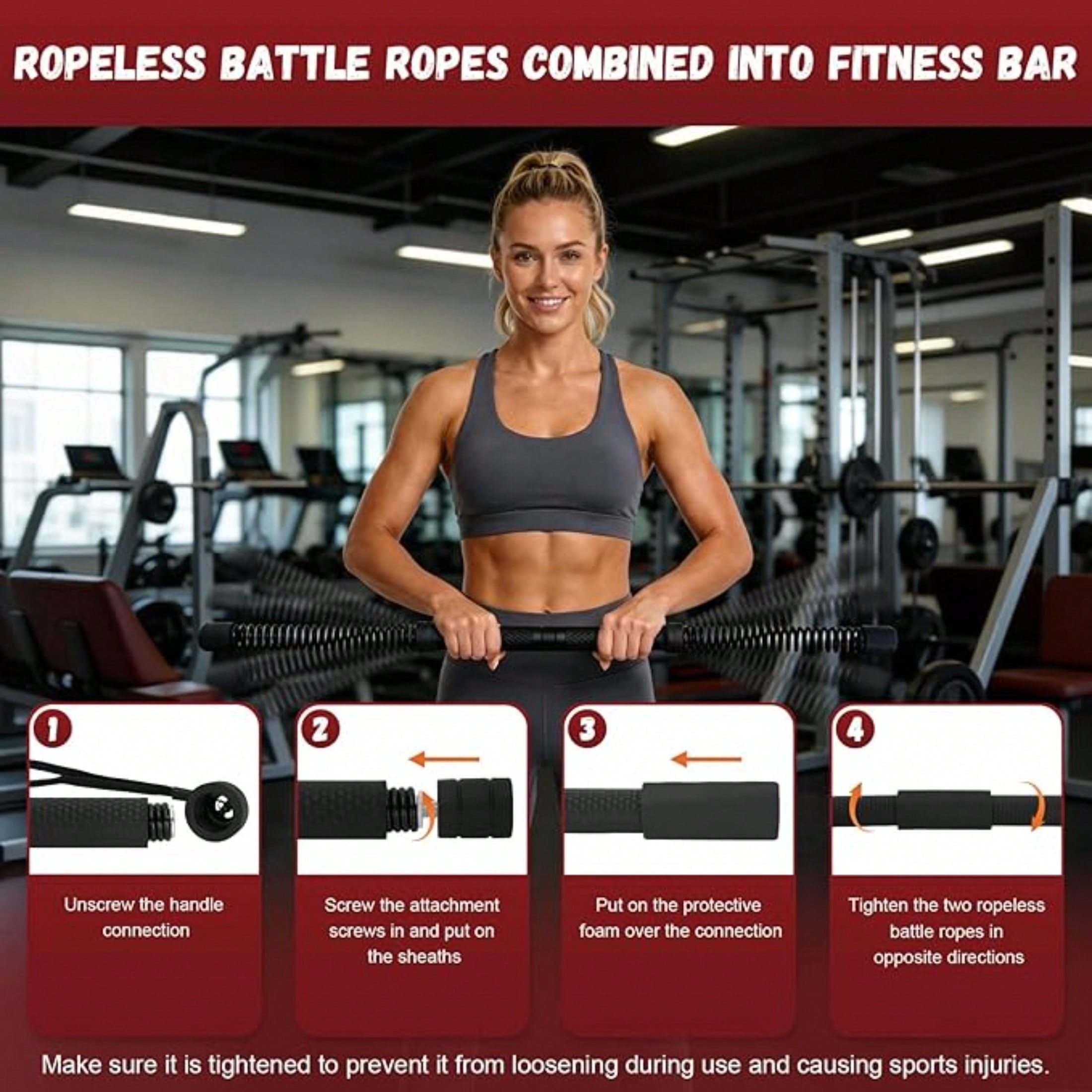 Barra de torsión inalámbrica 2 - Home Gym Trainer reseña y precio