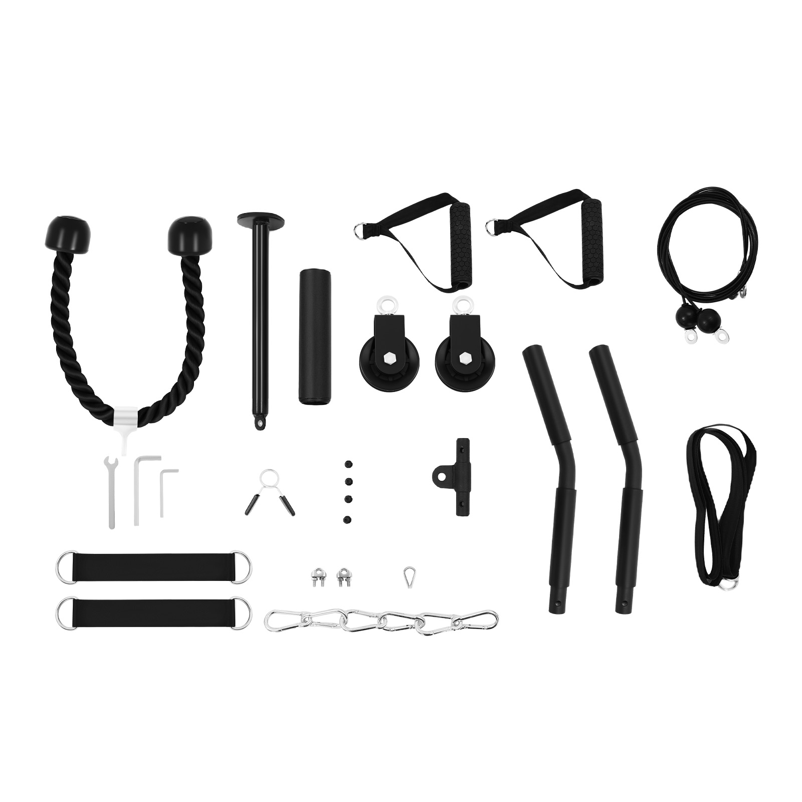 Sistema de Poleas de Cable par - Home Gym Cable reseña y precio