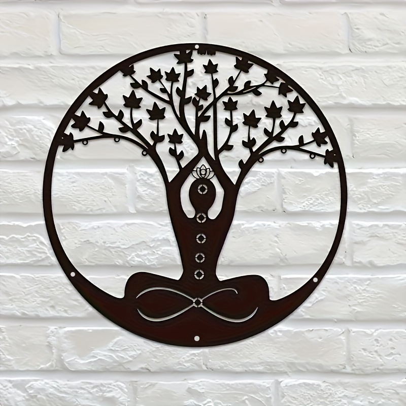 Decoración de pared de metal p - Home Gym Zen reseña y precio