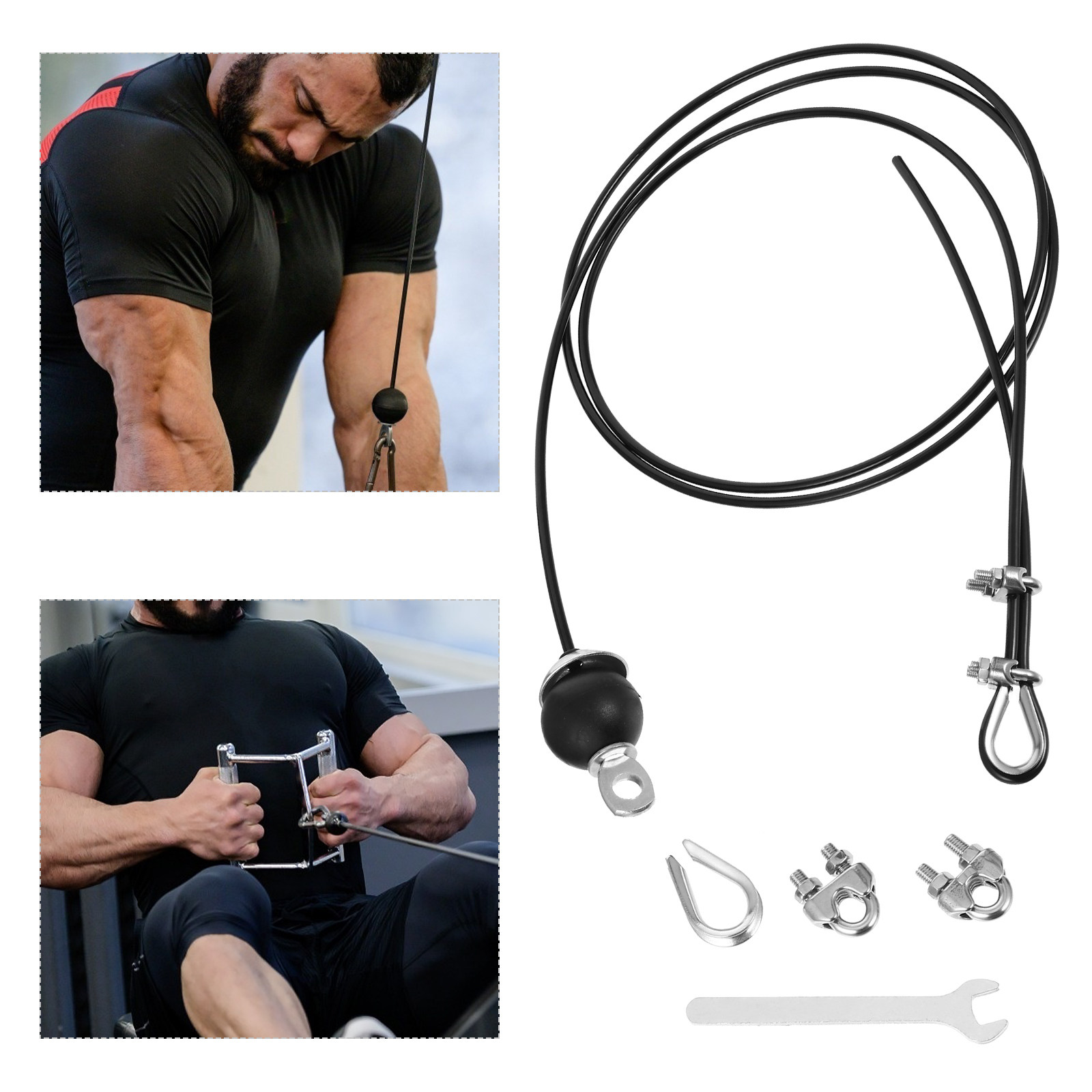 1 Set de Accesorios de Polea d - Home Gym Equipment Diy reseña y precio