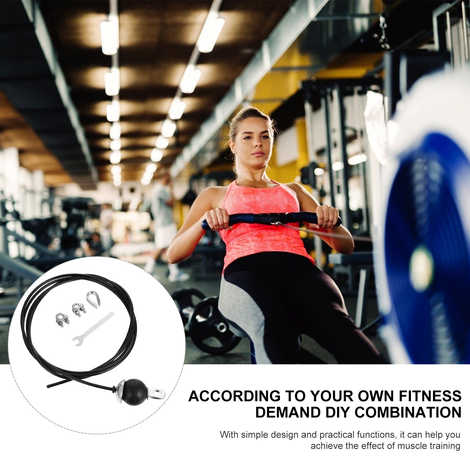 1 Set de Accesorios de Polea d - Home Gym Equipment Diy reseña y precio
