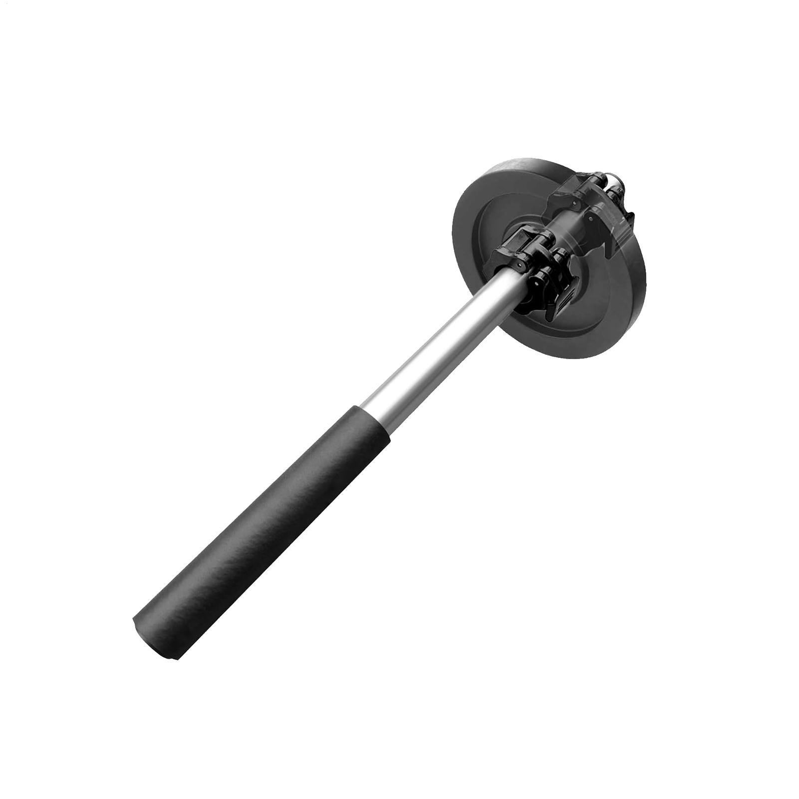 Manijas con mancuernas, barra  - Home Gym Daily Routine reseña y precio
