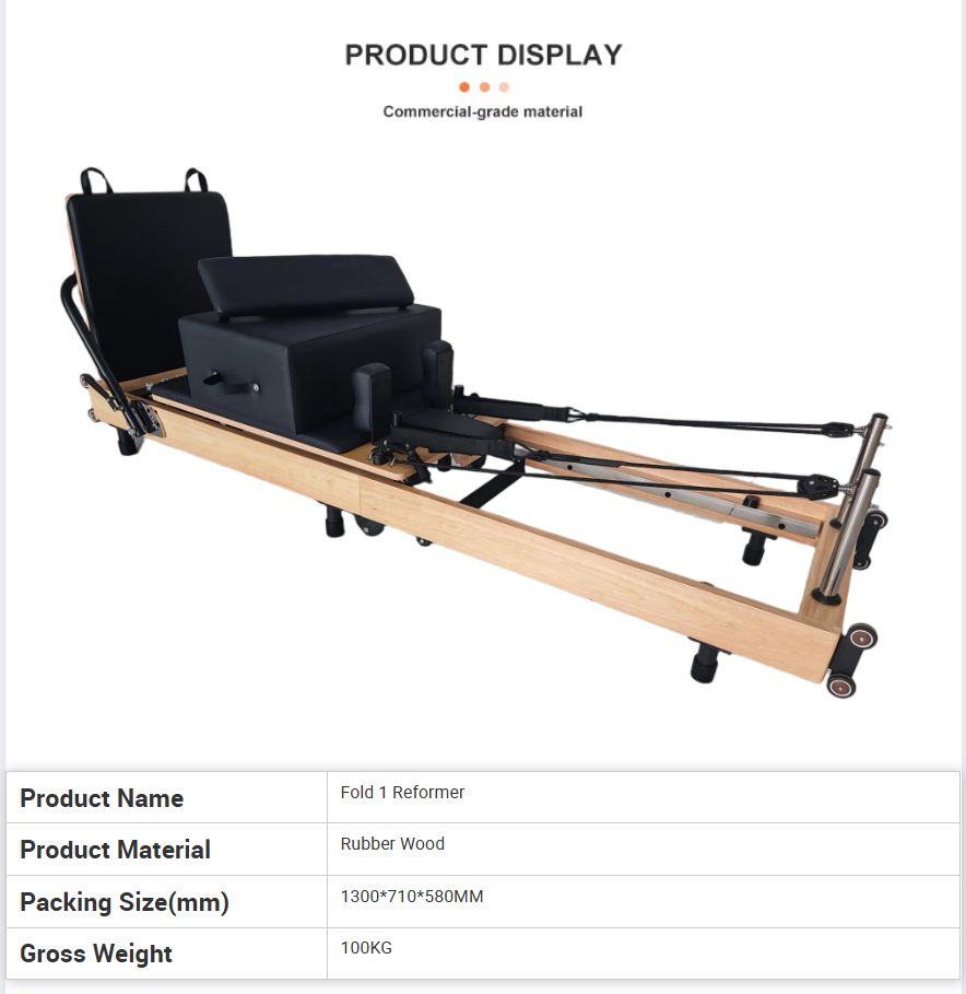 Reformer de Pilates Plegable d - Home Gym Leg reseña y precio