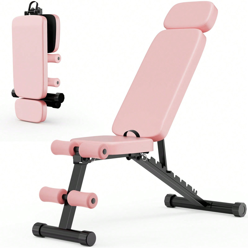 Banco de Pesas Ajustable de 9  - Home Gym Leg reseña y precio
